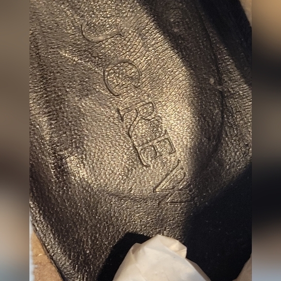 J. Crew Tan Suede Womens MacAlister Wedge Ankle Boots Lace Up Shoes Size 8 - Picture 7 of 8